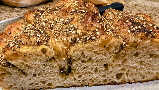 Zaatar Sourdough Focaccia